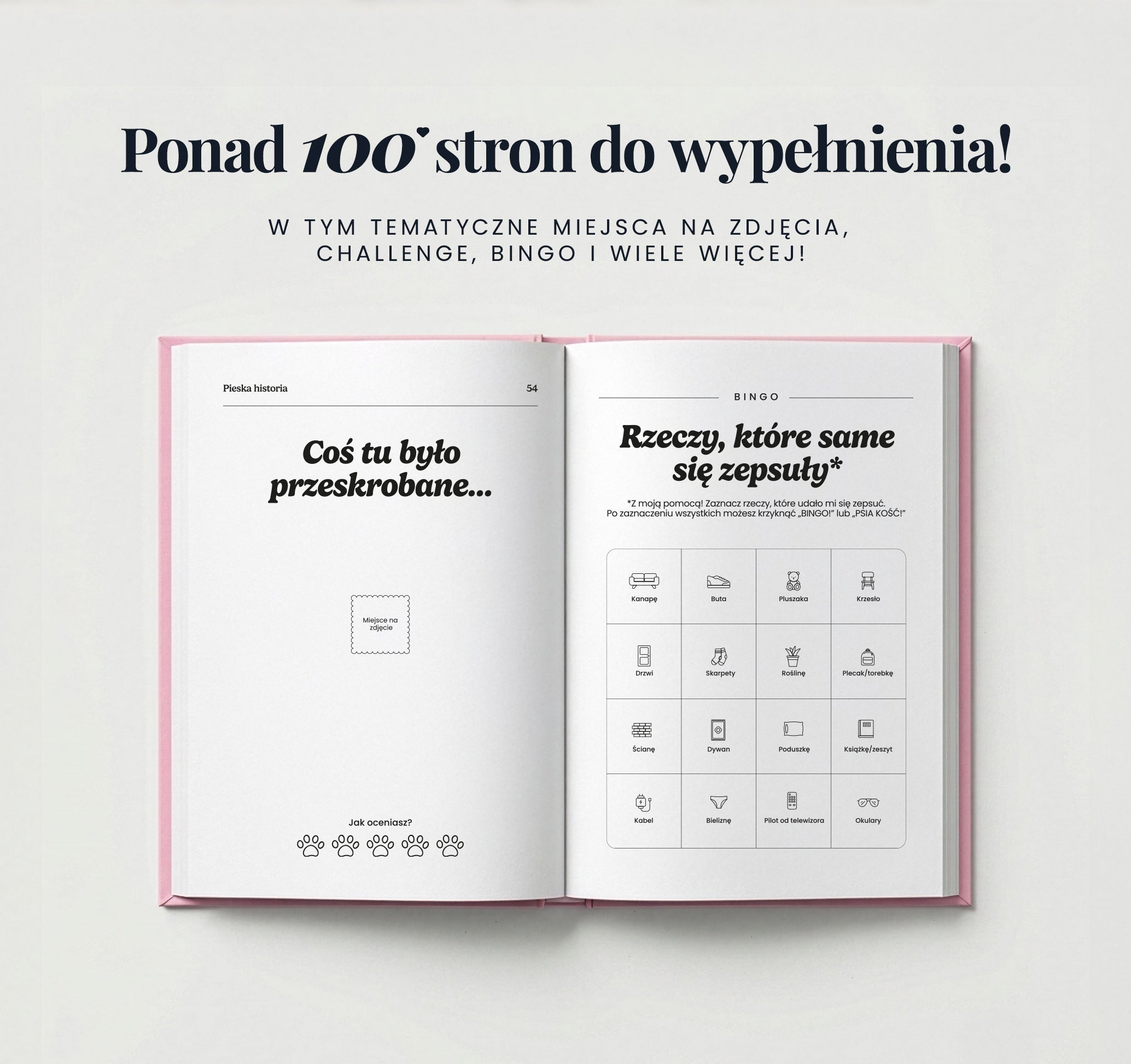Pieska historia - album dla Twojego psa